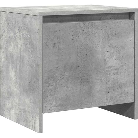 Maison Exclusive - Nachttisch Betongrau 45x34x44,5 cm Holzwerksto