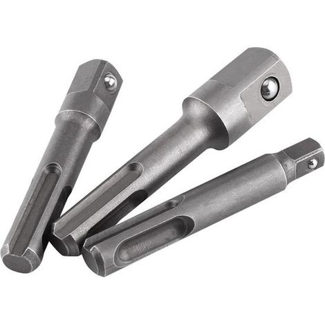 Set di prolunghe per trapano Dailygoody, 4 pezzi, con riduttore SDS Plus (1/5)