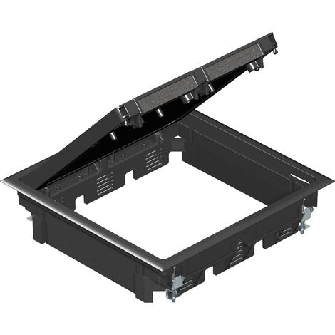 OBO Bettermann Geräteeinsatz GES9 10U graphitschwarz PA