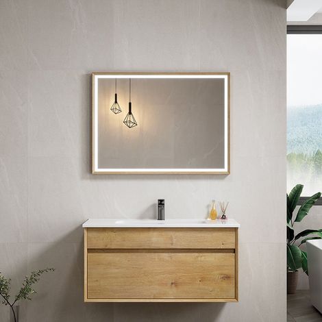 Mobile Bagno Trevi 120 cm Olmo - Spazio (1/4)