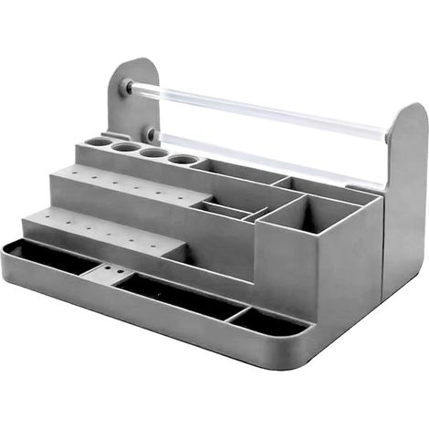 Porte-Tournevis Rangement de bureau robuste à gain de place Porte-Tournevis De Bureau Pour Téléphones Tablettes Électronique Ordinateurs Outils Réparation Vis Puces Composants (1/5)