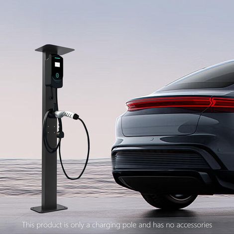 Socle universel pour borne de recharge EV - Pied de support en aluminium pour station de charge pour voitures électriques