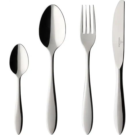Ménagère Arthur 24 Pièces Inox Design élégant, Acier Inoxydable Durable - Villeroy Et Boch (1/5)