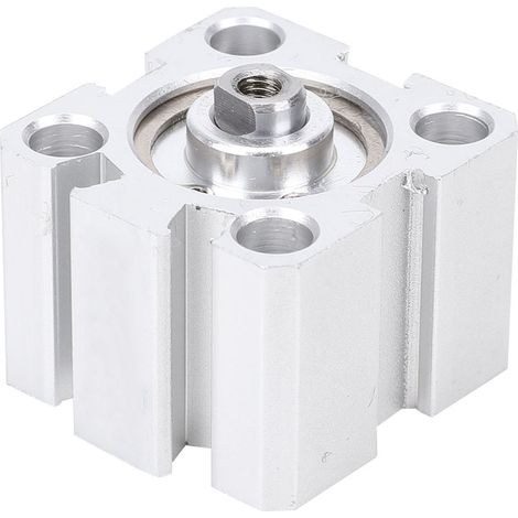 Cylindre pneumatique fin en alliage d'aluminium à double effet SDA20x5, diamètre intérieur 20 mm, course 5 mm (1/5)