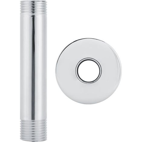 Bras douche plafond G1/2 – acier inoxydable – accessoire salle bain – maison (1/5)