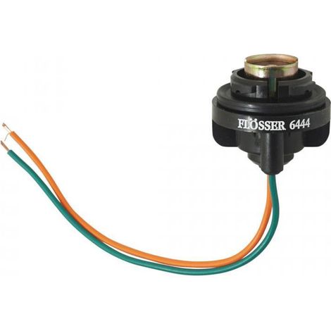 Douille fiche support porte ampoule 12V BA15s Flosser pour moto (1/3)