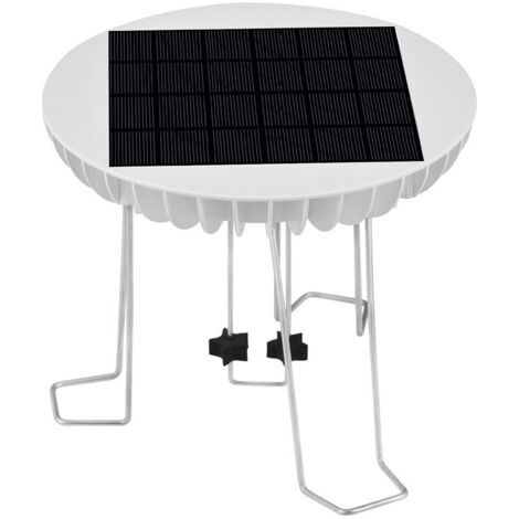 Solaire pour bain d'oiseaux 3,7 V 1500mAh Saufrage de sauvegarde au lithium Batterie Piscush Stimuler Water Decromer 5V 2W Panneau Motor sans brosse Appareil Dispositif Pond Jardin Decoration (1/4)