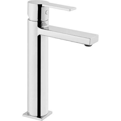 MISCELATORE ALTO LAVABO FLO S H300MM CROMO. (1/2)