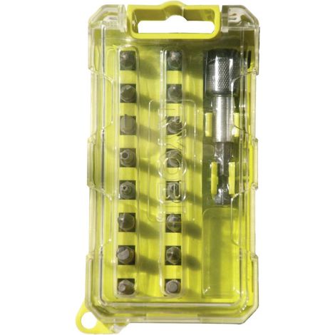 Ryobi 17 Piece Screwdriver Bit Set RAK17SD