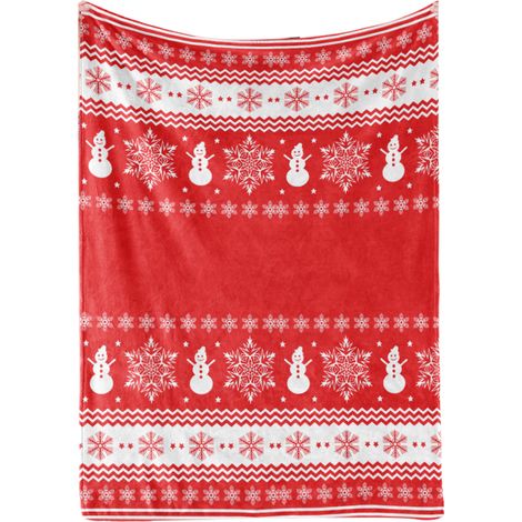 Couverture imprimée douce, respirante, lavable en machine, en polyester, pour maison, bureau, dortoir, 150x200cm (1/5)