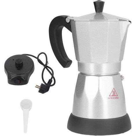 Cafetière électrique à filtre 480 W 300 ml en aluminium (1/5)