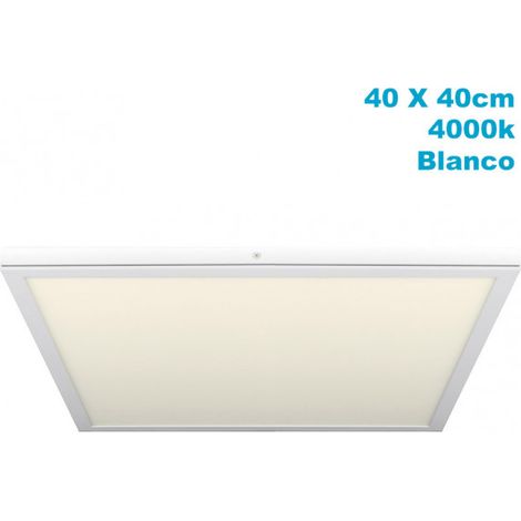 Panel LED Tivoli superficie 36W 4000K blanco 40x40cm (1/3)
