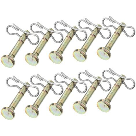 ot de 10 boulons de cisaillage pour Fraise à Neige et goupille de cisaillage - Compatible avec 738-04124 714-040 (1/5)