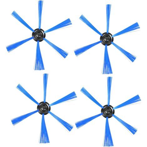 Lot de 4Brosse pour Philips Fc8603FC8700FC8710FC8810FC8820FC8066brosses latrales de balayage robot Brosse de nettoyage pices d'accessoires