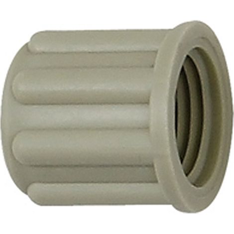 Riegler Rändelmutter, M18x1,5, für Schlauch 9/12 mm, PP