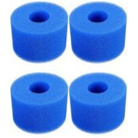 Éponge Filtrante - Type S1 - Pour Filtre Piscine Spa Jacuzzi - Réutilisable Lavable - 4 Pièces (1/5)