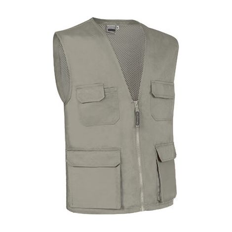 Chaleco multibolsillos Hardware S Beige arena