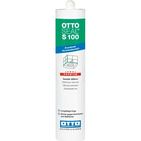 OTTOSEAL S 100 Sanitär-Silicon Morgengrau Kartusche