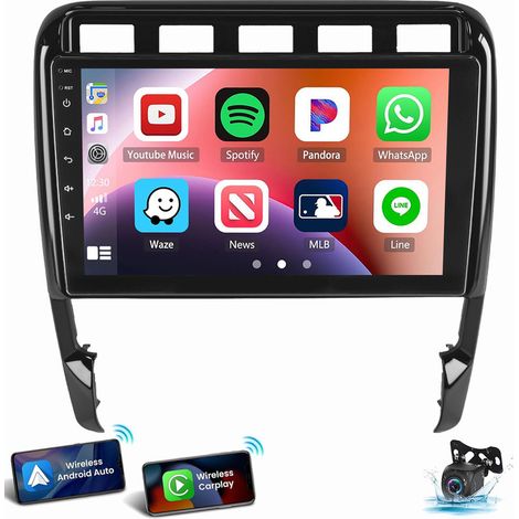 Autoradio Android 14 Carplay GPS Wifi BT pour Porsche Cayenne 9PA 2002-2010 1+32G CAM (1/5)