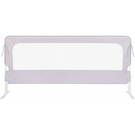 Barrière de lit rabattable,Barriere de lit Anti-Chute,®,200 x 70 x 26 cm,gris (1/5)