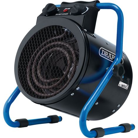 Draper 230V 2kW Electric Space Heater – 6824 BTU, Model 04742 (1/2)