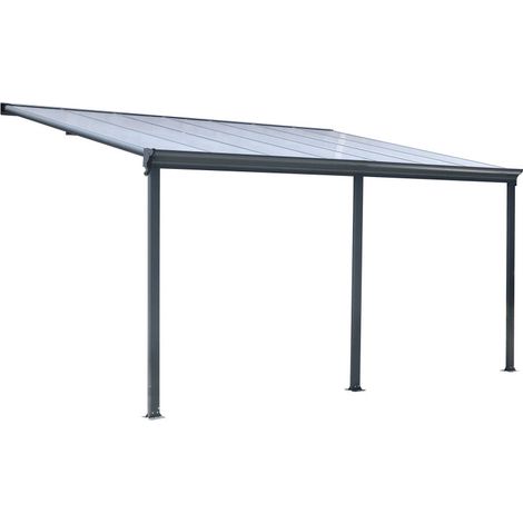 Pergola LOUIS aluminium - 435 x 303 x 278 cm - 13m²