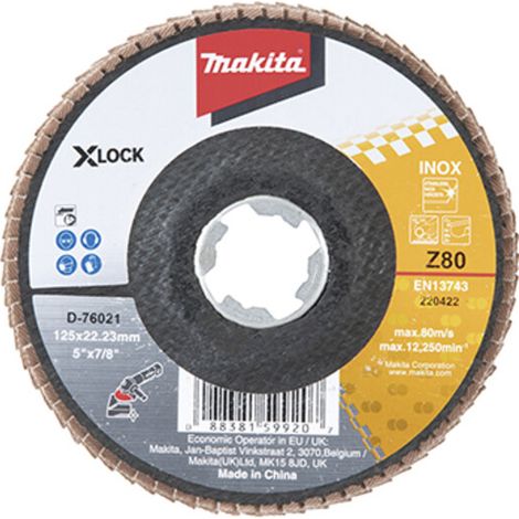Makita Fächerschleifscheibe 125mm Z80