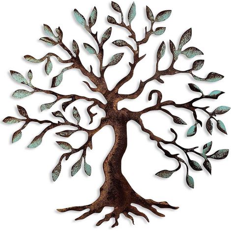 Accessoire mural décoratif en métal 60 cm – Épaisseur 1,5 mm – Finition peinte à la main – Poids 1,933 kg (1/6)