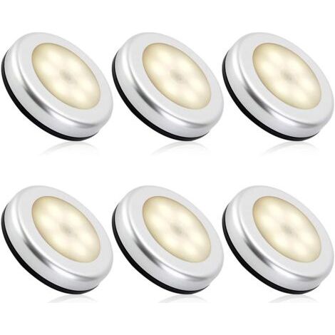 Nachtlicht mit Bewegungsmelder für den Innenbereich, batteriebetriebene Bewegungsmelder-LED-Lampe für Treppen, LED-Beleuchtung für Schrank, Garderobe, Flur, Kinderzimmer, automatisches Ein-/Ausschalte (1/5)