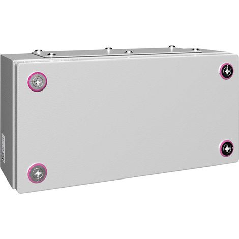 Rittal KX 1530.000 Contenitore da installazione, Contenitore da parete 300 x 150 x 120 Lamiera d'acciaio Grigio lumines