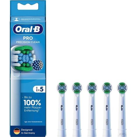 OBraun Oral-B Testine di Ricambio Pro Precision Clean 5 Pezzi