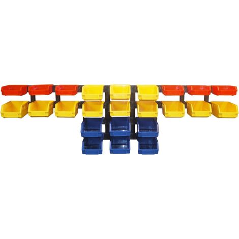 Kit Rangement Plastique Modulable - Elem Technic KRGPL245 (1/2)