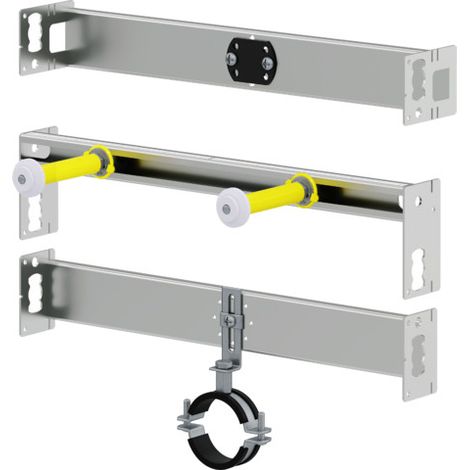 Module d'urinoir Prevista Dry Plus 8565 pour robinetterie de surface en 420 mm