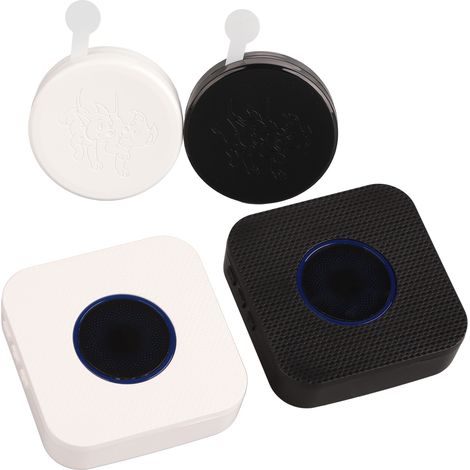 Sonnette sans fil pour chien, étanche, avec bouton tactile, pour le dressage des animaux de compagnie, prise américaine 100-240 V. (1/5)