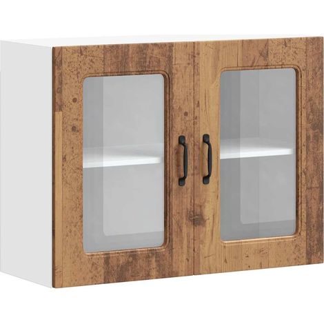 Maison Exclusive - Armario pared cocina puerta de cristal Kalmar (1/5)