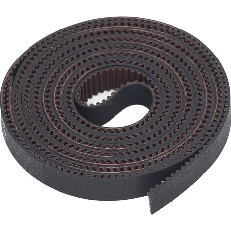 3D Printer Timing Belt, Neoprene Synchronous Belt, 2GT Open, 9mm Wide, 2mm Pitch, for 3D Printer Transmission, Use with Stable Movement (1/5)