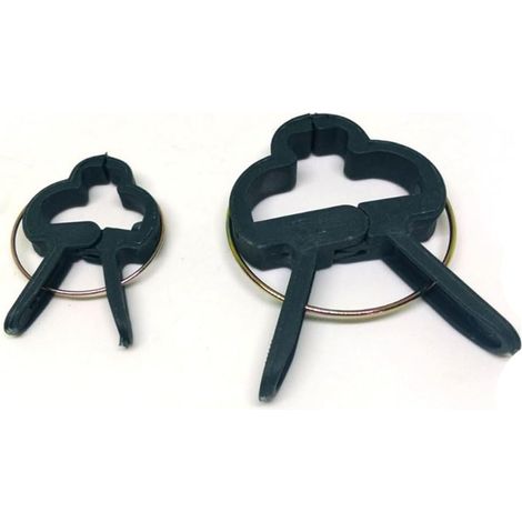80 pièces Clips de Jardin PE Résistants Lot de Supports pour Tiges et Vignes Pinces Grandes pour Tomates et Plantes Grimpantes Protègent Les Branches sans Dommages (1/5)
