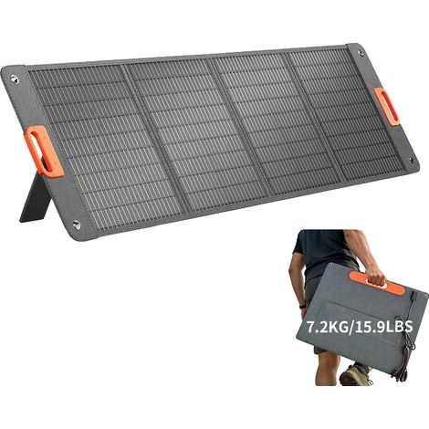 Cargador solar monocristalino de 200 W, resistente al agua IP68, Solar-200 (1/2)
