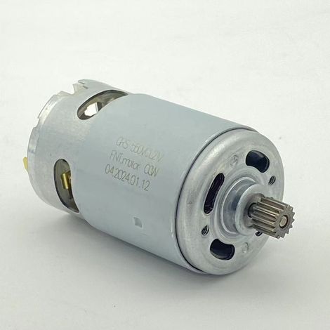 Moteur CC RS550 (21 V, 14 dents, qualité AA) – Compatible avec les scies monomanuelles, les mini-scies et les tronçonneuses électriques-DELKEVIC (1/4)
