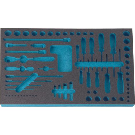 Garniture en mousse souple bimatière 163-53L HAZET (1/2)