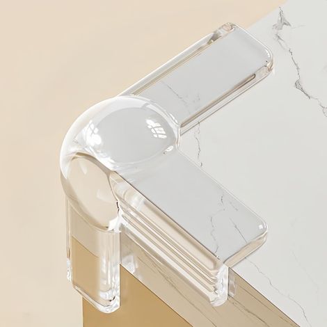 Lot de 12 Housses d'angle de Table pour la sécurité des bébés - Protection d'angle pour bébé - Protection des Coins pour Meubles - Protection des Bords de Table Basse