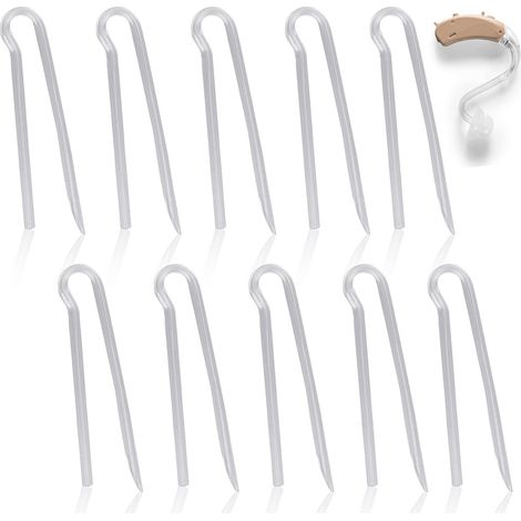 10 tubes de rechange et accessoires pour appareils auditifs adaptés aux personnes âgées (3,1  2,0 mm) (1/5)