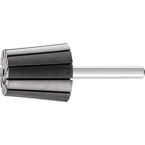Porte-manchons abrasifs D20xH63 mm conique D. de la tige 6 mm PFERD