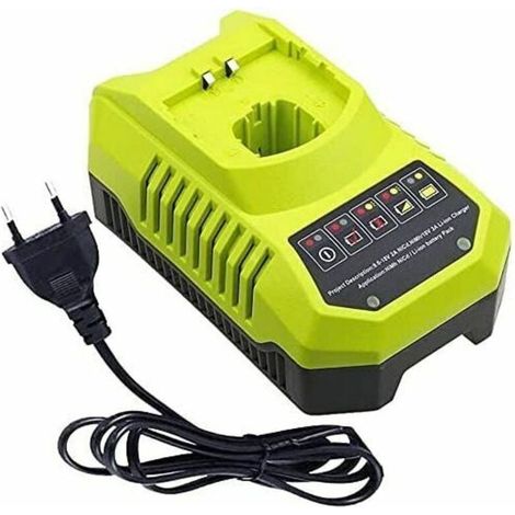 Le chargeur de batterie Ryobi P117 P118 P118 est adapté pour remplacer le chargeur Ryobi P108/P117 Ryobi peut charger une batterie lithium-nickel 12-18V (1/4)