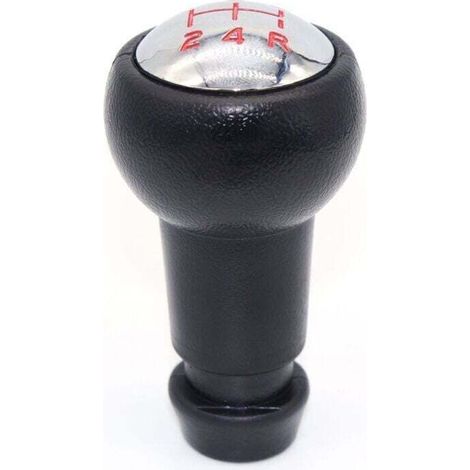 Pommeau de levier de vitesse 5 vitesses, XU, Compatible avec Peugeot 106 107 205 206 207 306 307 308 3008 (lettre rouge) - KZQ (1/4)