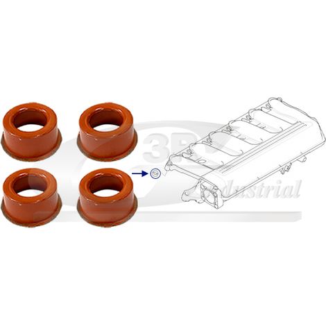 3RG 85131 CASQUILLO ADMISIÃƒâ€œN (4PCS)