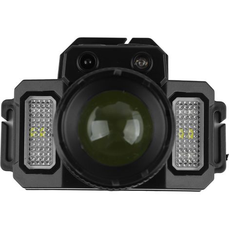 Lampe frontale LED puissante pour le travail en extérieur, la pêche et la randonnée (1600 mAh). (1/5)