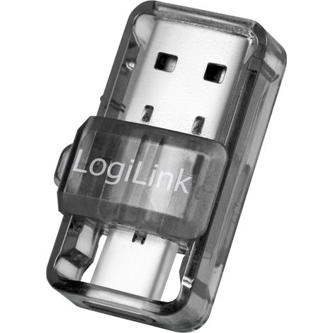 Adattatore Bluetooth 5.0 LogiLink USB/USB-C USB 3.2 portata 10 m veloce stabile (1/5)