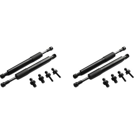 Cuatro varillas de soporte para el mecanismo de elevación del portón trasero, varillas de soporte, amortiguadores y puntales adecuados para los modelos Ford Ranger T9 de 2022 a 2025.