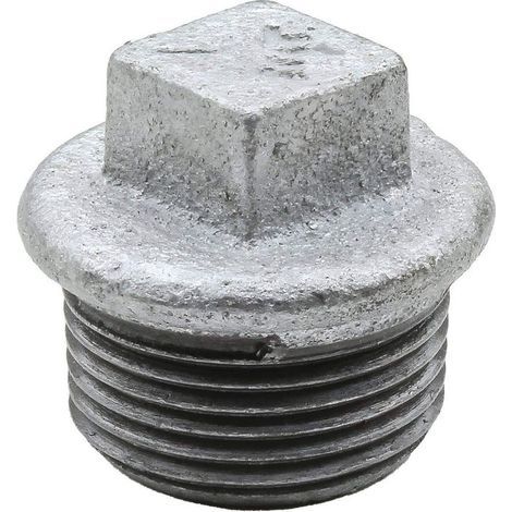 Bouchon galvanisé mâle 3/4'' (20/27)